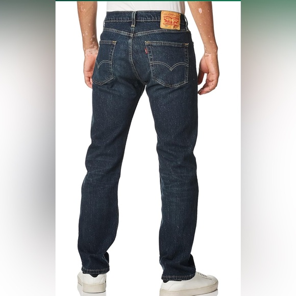Levi's Men's 505 Regular Fit Jeans - Durian Blue - Picture 2 of 8